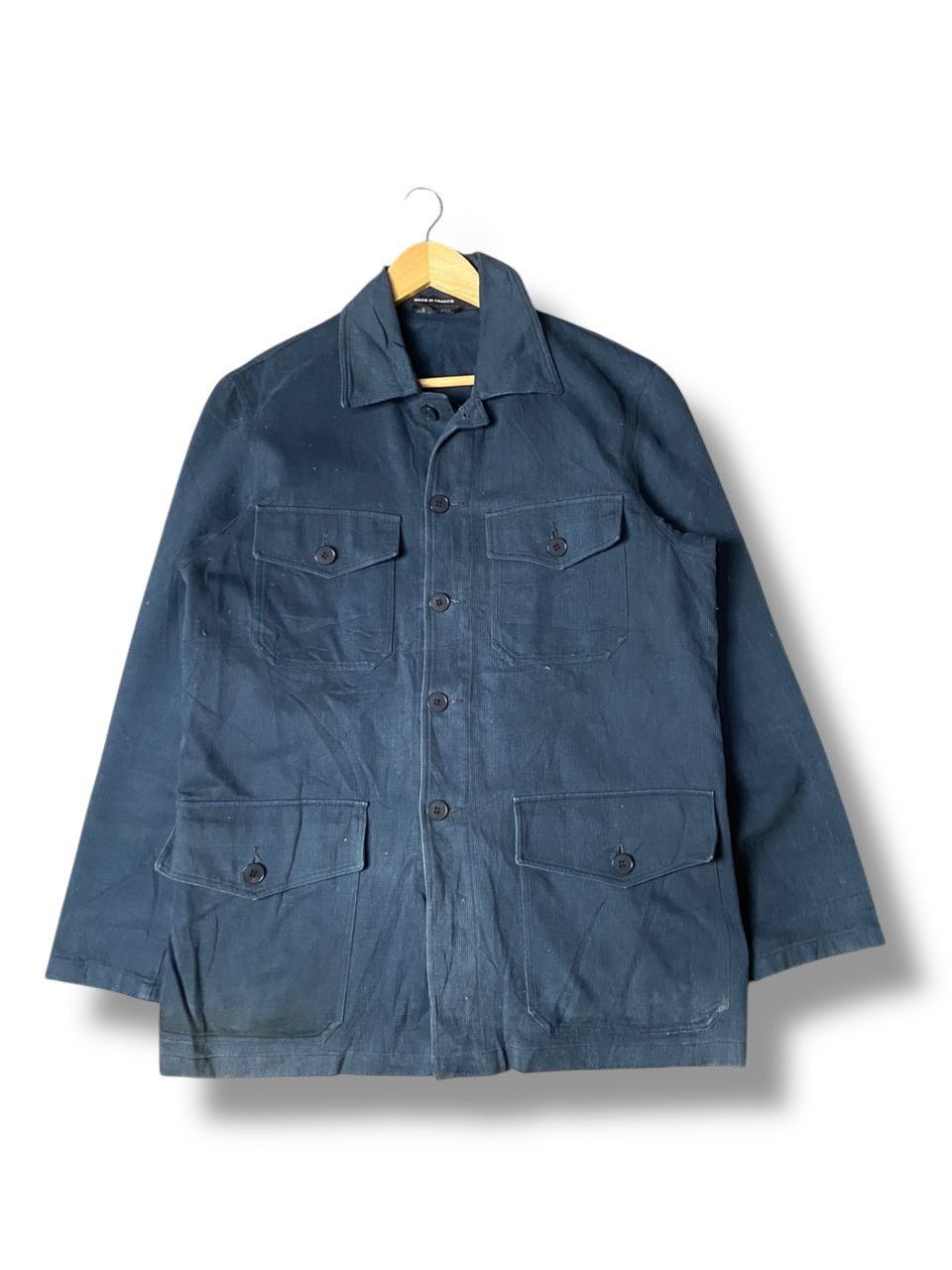 agnes b. Agnes B. Homme Multi pocket Collared Jacket (156) Size US XS / EU 42 / 0 - 1 Thumbnail