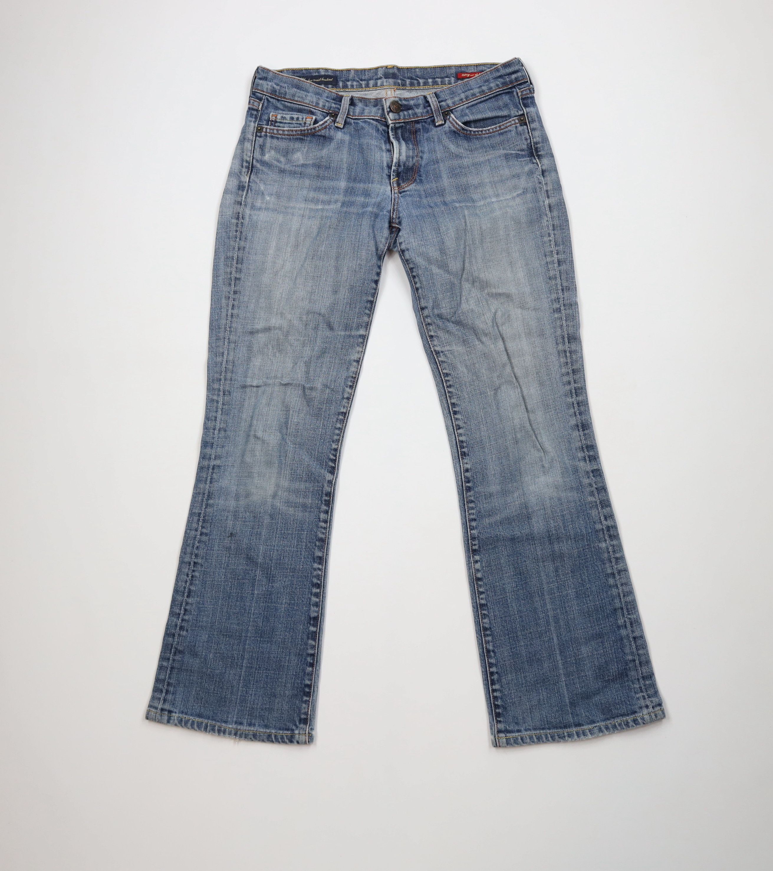 Vintage Vintage Citizens of Humanity Stretch Bootcut Denim Jeans USA Size 28" / US 6 / IT 42 - 1 Thumbnail