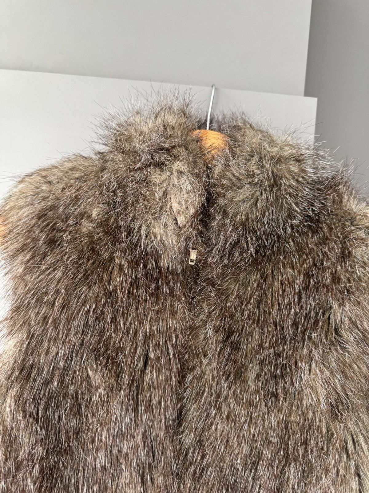 Japanese Brand × Vintage Vintage Fur Vest Y2K Hysteric Glamour Bik Bok Grunge 90s Size S / US 4 / IT 40 - 2 Thumbnail