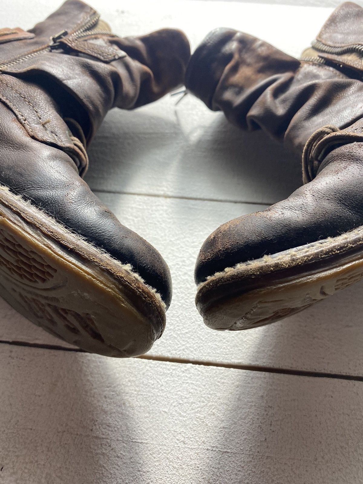 Japanese Brand × Vintage 🔥Avant Garde AS98 Airstep Womens Brown Boots Vintage Rare Size US 7 / IT 37 - 12 Thumbnail