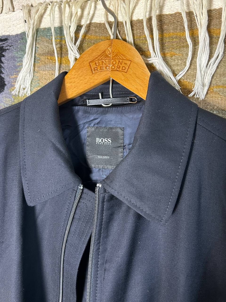 Hugo Boss Hugo Boss x Loro Piana Wool Heston Wing Bomber Jacket Size US M / EU 48-50 / 2 - 13 Thumbnail