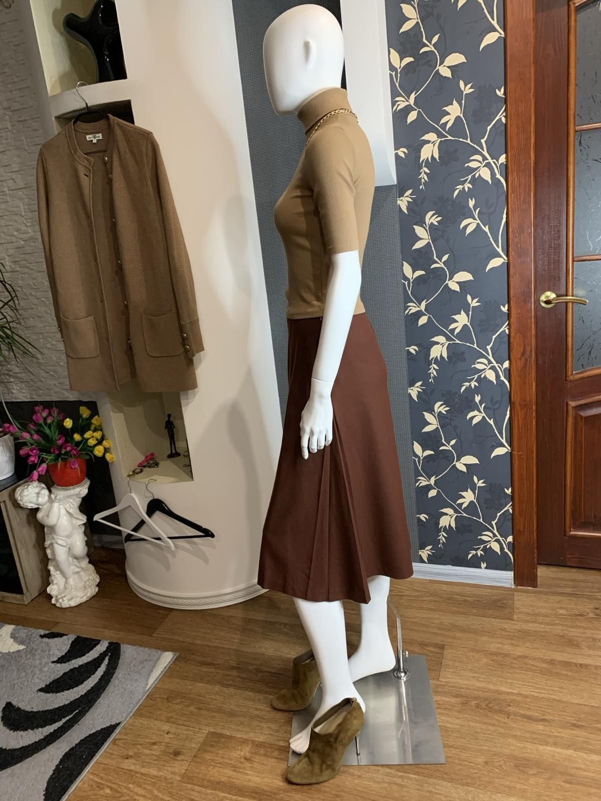 Prada Prada Milano Wool Skirt Size 28" / US 6 / IT 42 - 4 Thumbnail