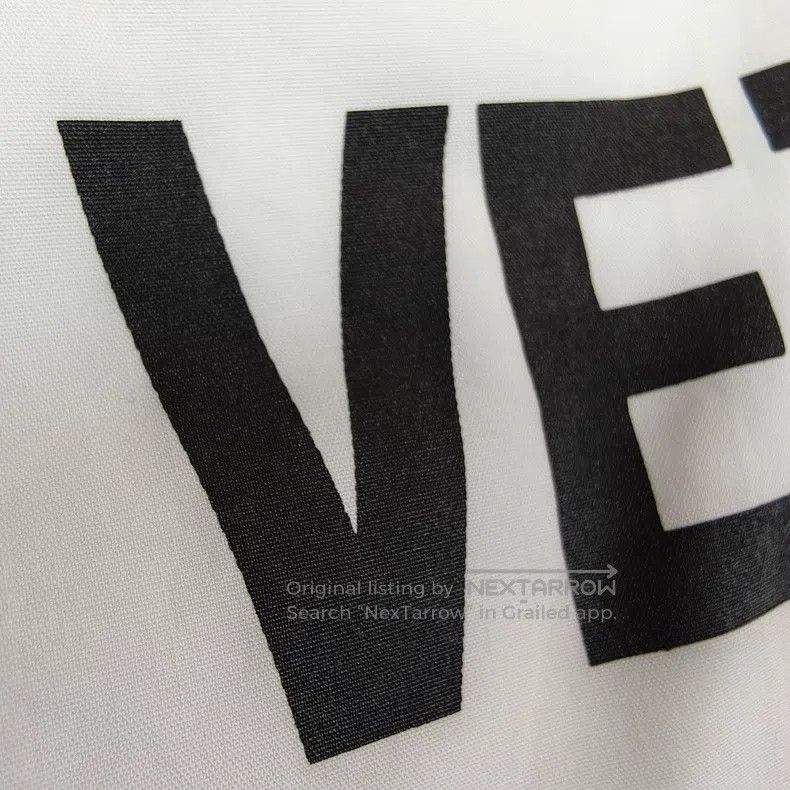 Vetements VETEMENTS White Shirt Size US M / EU 48-50 / 2 - 4 Thumbnail