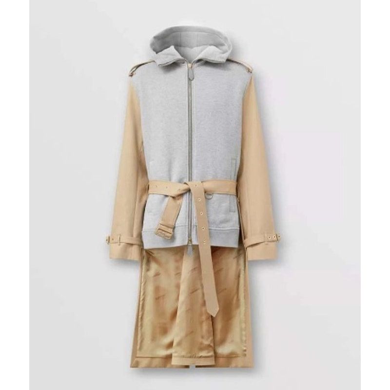 Burberry Burberry Cotton Jersey Trench Coat UK52 US42 Rare Size US L / EU 52-54 / 3 - 14 Thumbnail