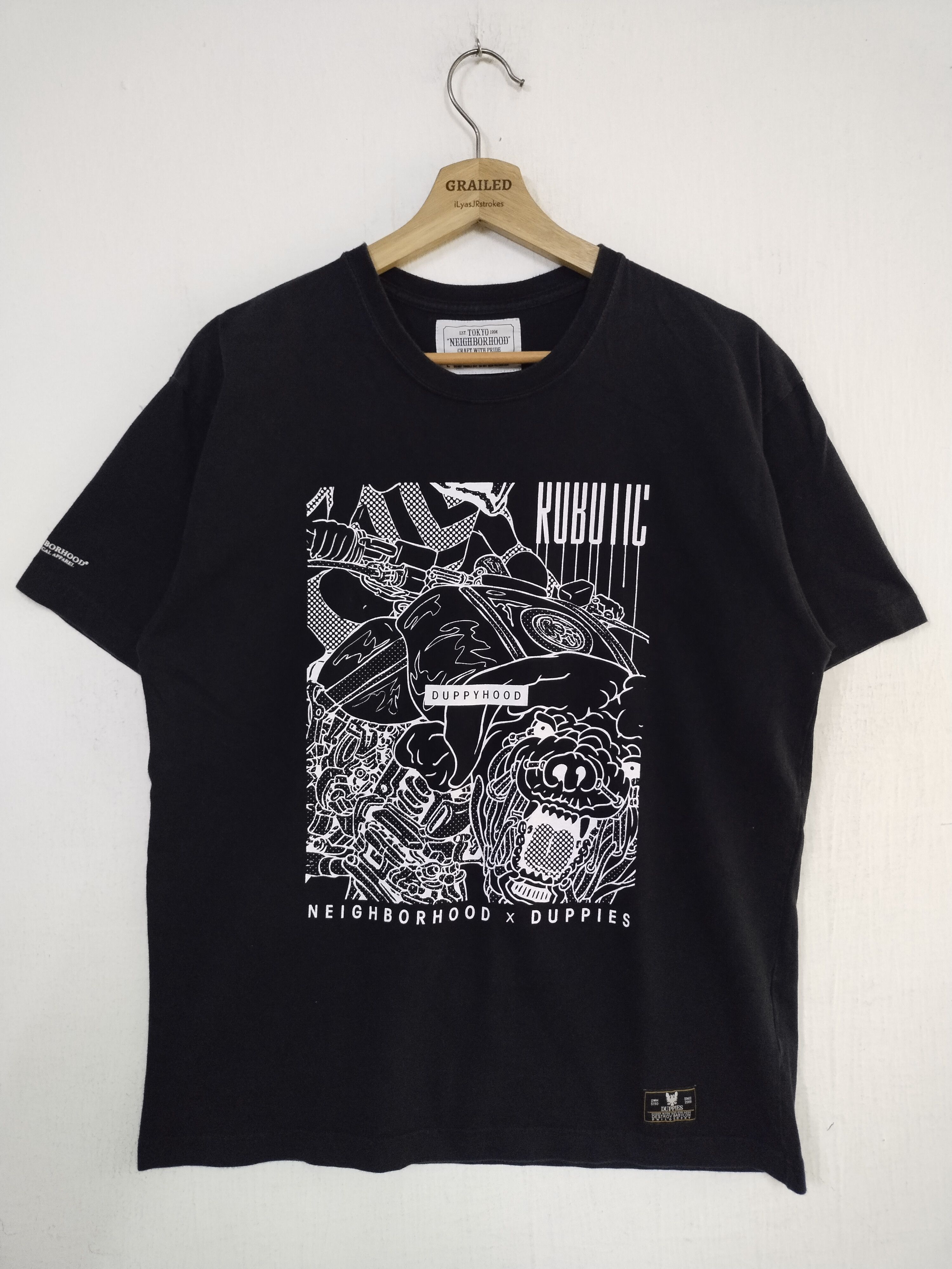 Neighborhood Vintage DuppyHood Neighborhood x Duppies Rare Skate Tee Size US L / EU 52-54 / 3 - 1 Thumbnail