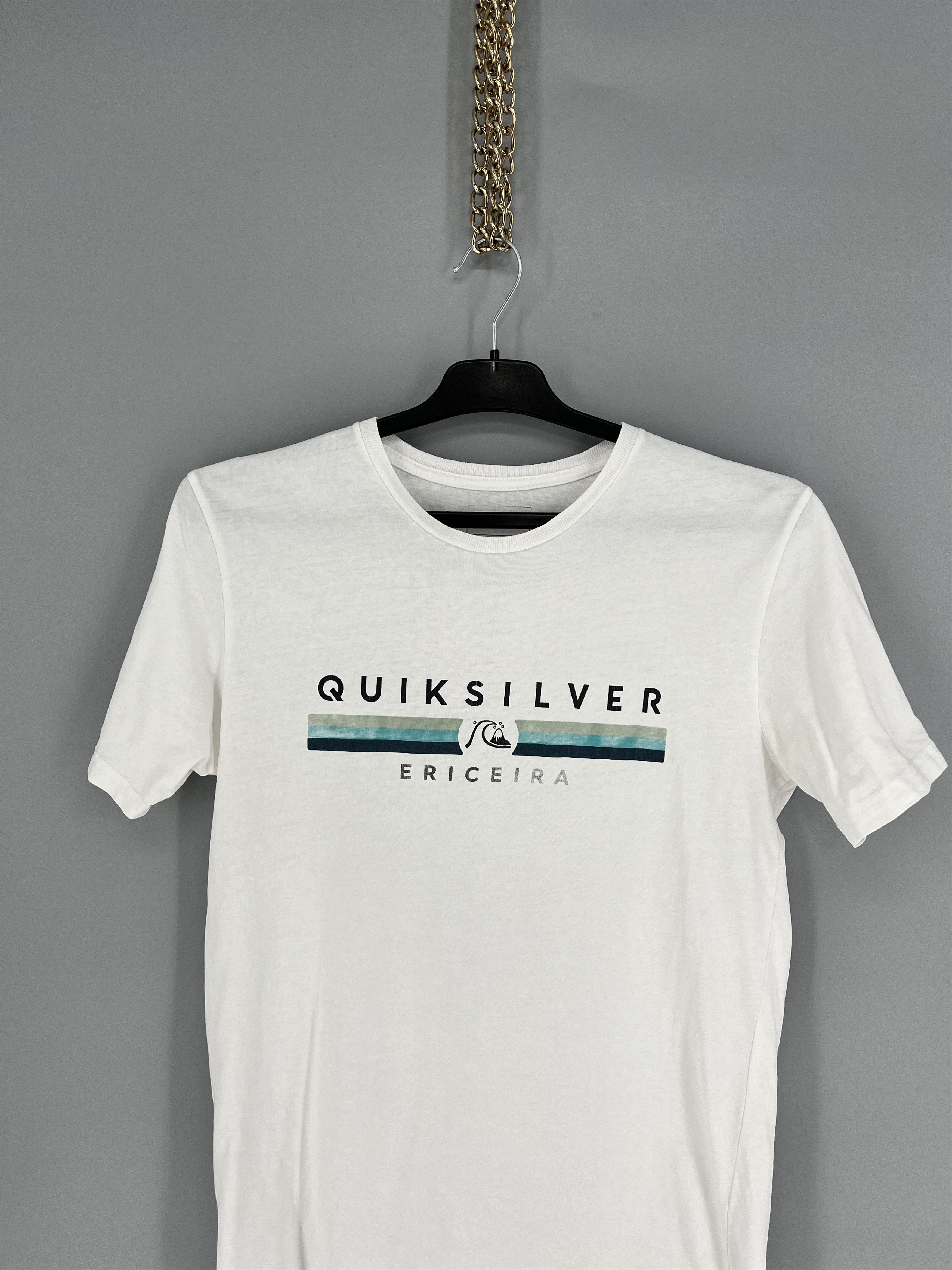 Quiksilver Vintage Quiksilver Ericeira TShirt White Surf Skateboard y2k Size US XS / EU 42 / 0 - 6 Thumbnail