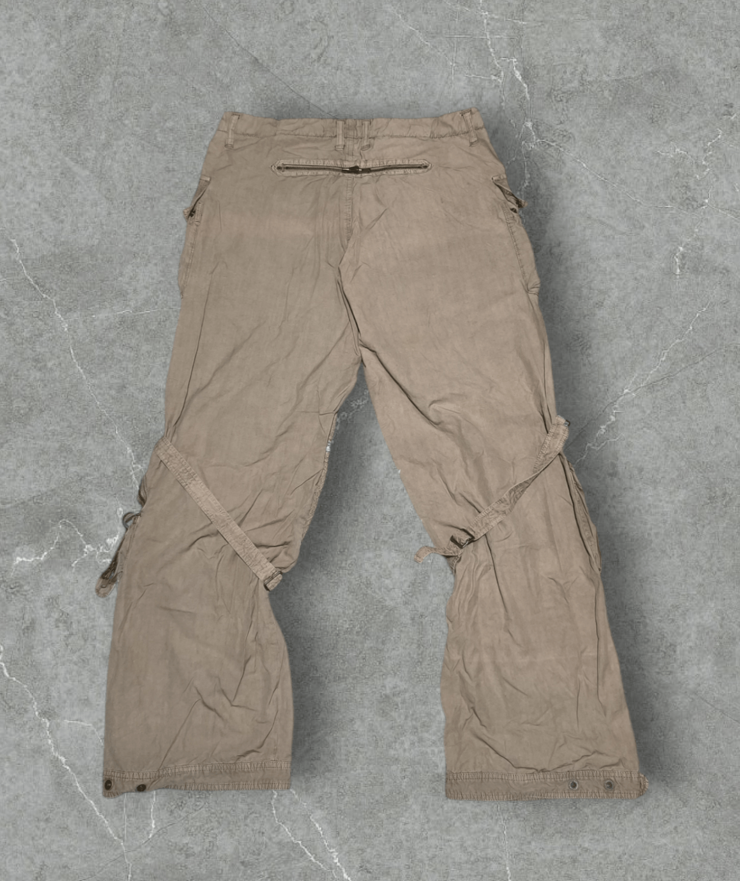 Kiminori Morishita Kiminori Morishita Bondage Cargo Pants Size US 34 / EU 50 - 2 Thumbnail