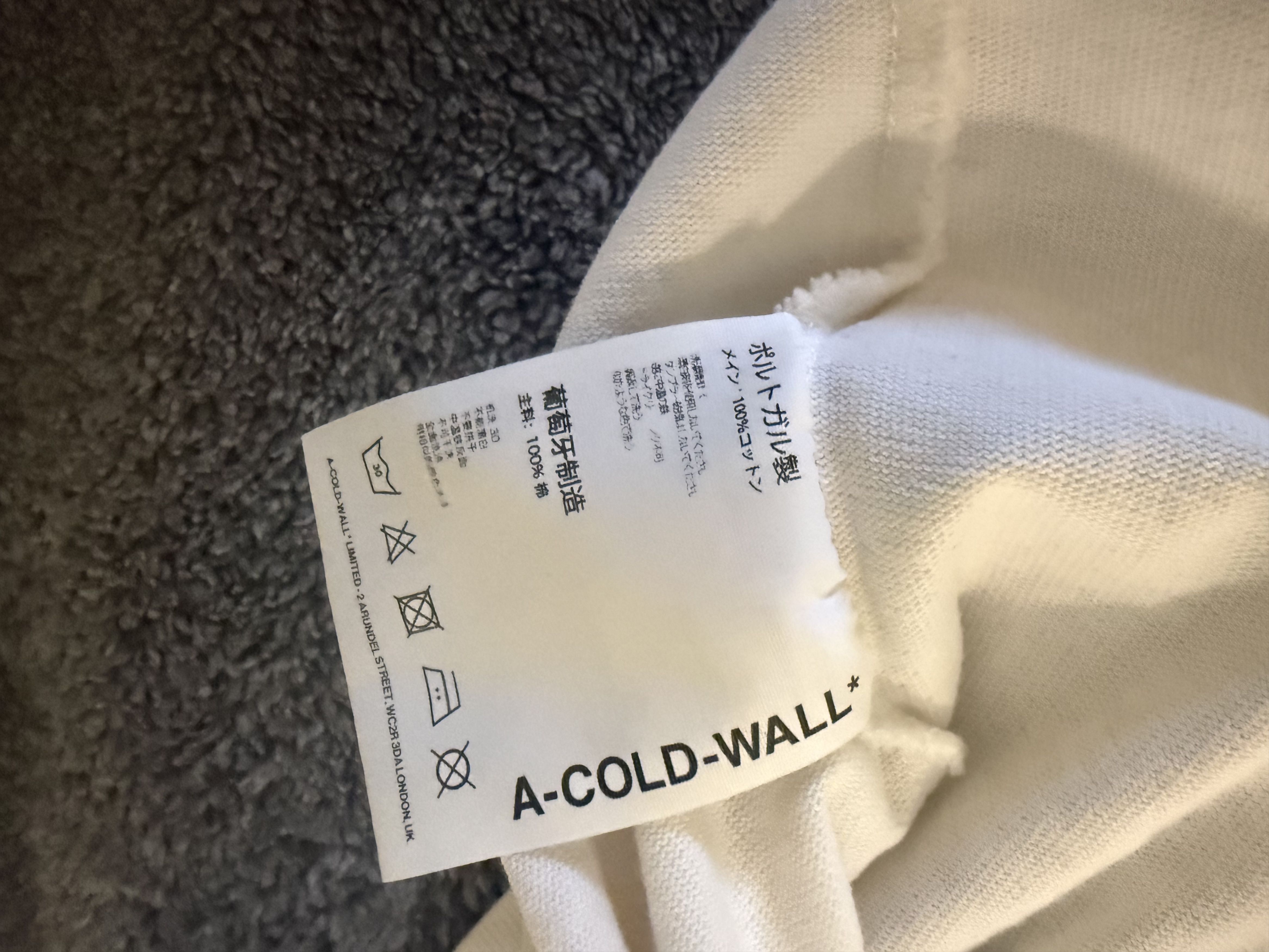 A-COLD-WALL* A-COLD-WALL TSHIRT Size US S / EU 44-46 / 1 - 5 Thumbnail