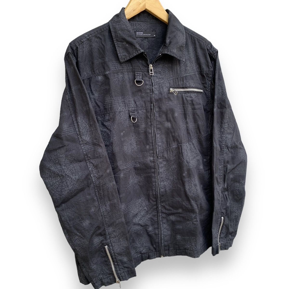 Japanese Brand Moderm spider web work jacket Size US L / EU 52-54 / 3 - 1 Thumbnail