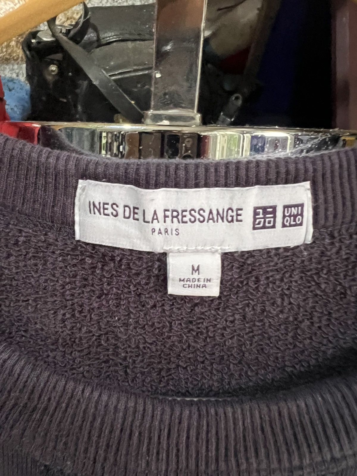 Uniqlo 🔥Rare Ines De La Fressange Uniqlo Short Sleeve Sweatshirt Size M / US 6-8 / IT 42-44 - 9 Thumbnail