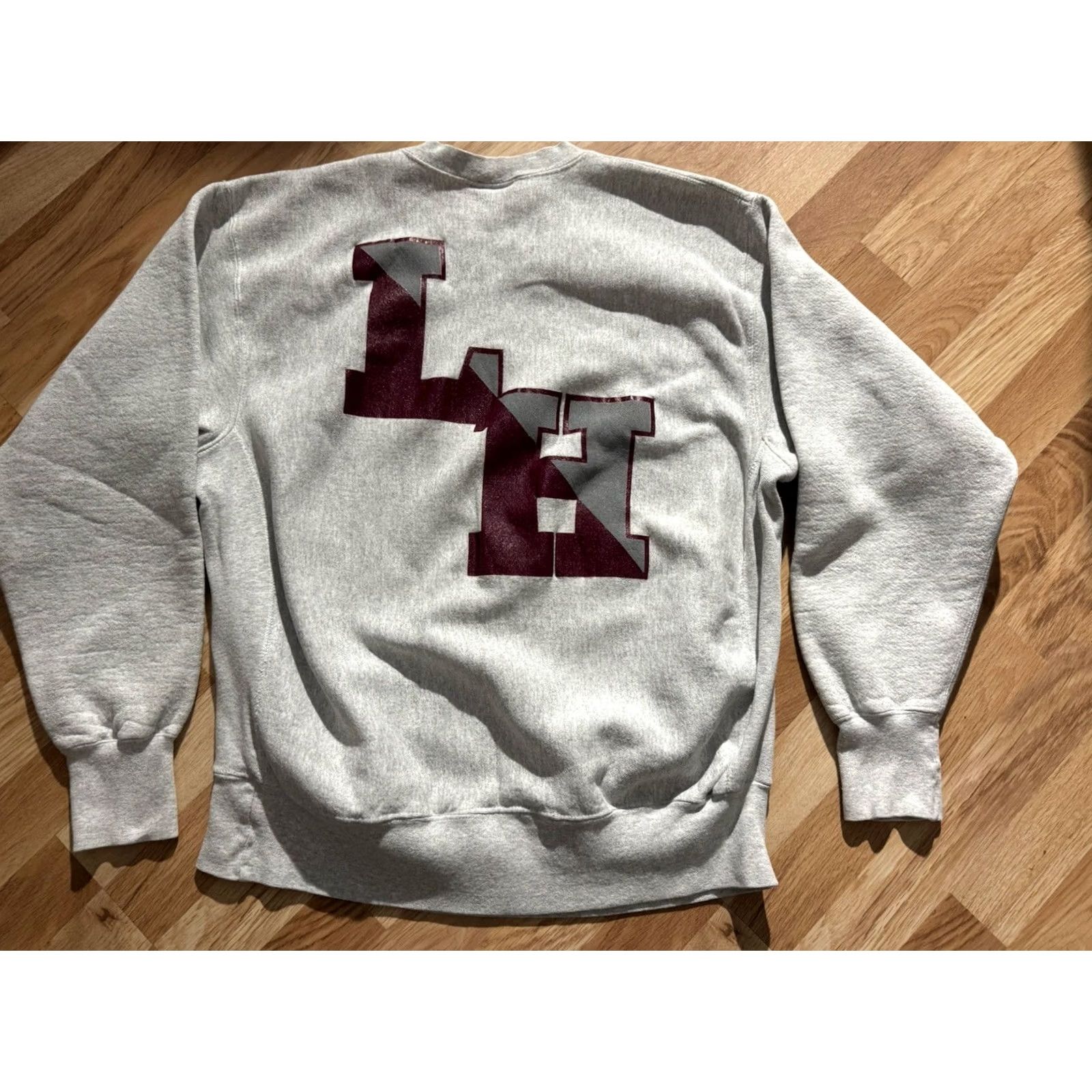 Lee VINTAGE Lee Crewneck Sweatshirt XL Gray Lock Haven University Softball 1990s Womens/Mens Size US XL / EU 56 / 4 - 4 Thumbnail