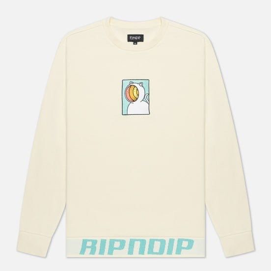 RIPNDIP RIPNDIP Open Mind Crew Neck Embroidered Logo Sweatshirt Size US L / EU 52-54 / 3 - 2 Thumbnail