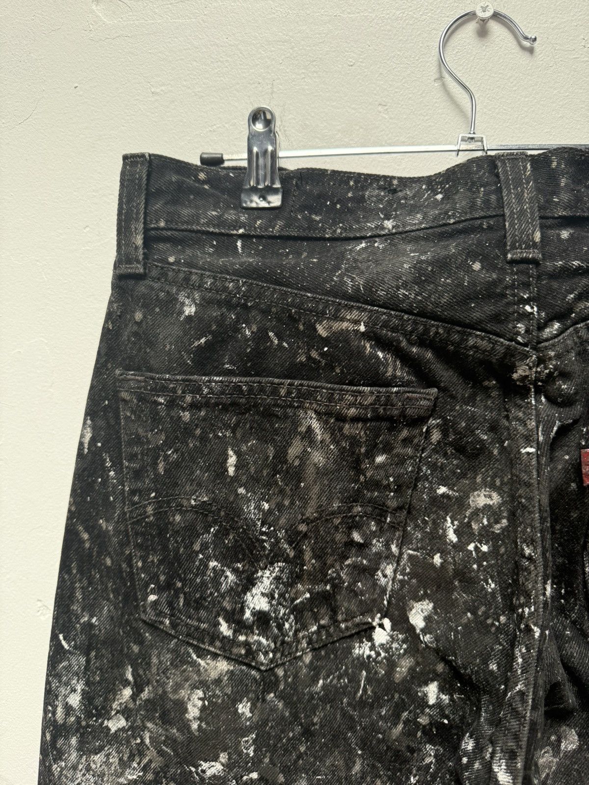 Other Painted Black 501s Size US 30 / EU 46 - 5 Thumbnail