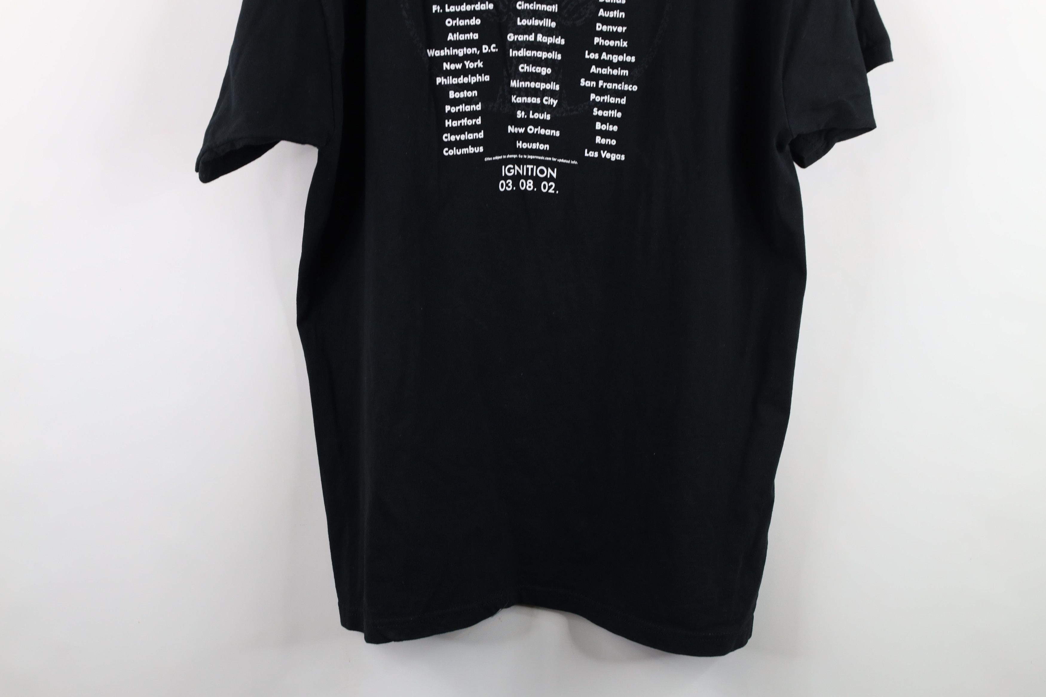 Vintage Vintage Y2K 2002 Jagermeister Tour Short Sleeve T-Shirt Size US XL / EU 56 / 4 - 15 Thumbnail
