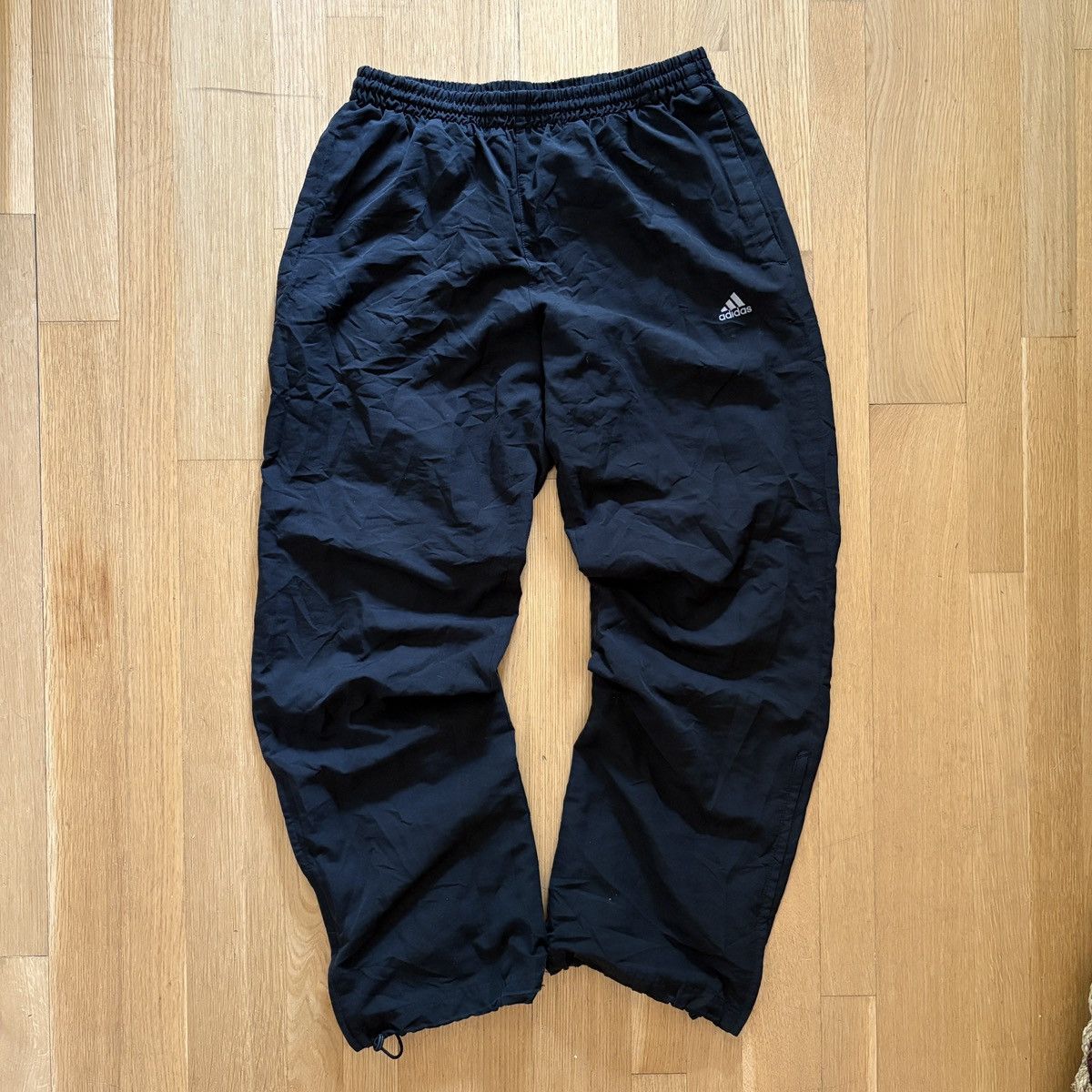 Adidas VINTAGE Baggy Adidas Trackpants with adjustable waist Size US 32 / EU 48 - 1 Thumbnail