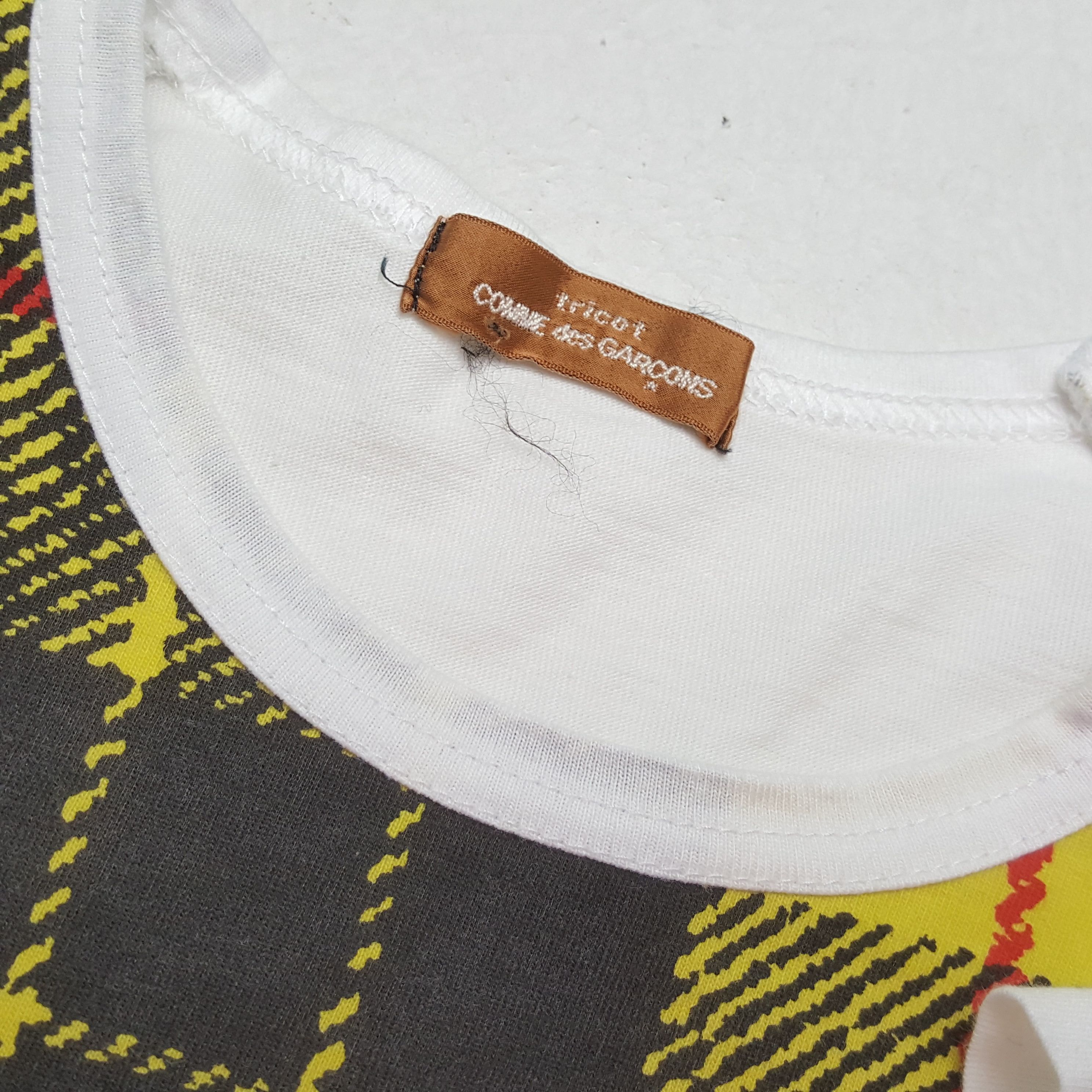 Japanese Brand × Tricot Comme des Garcons × Vintage COMME DES GARCONS TRICOT Fashion Style Designer Tshirt Size S / US 4 / IT 40 - 7 Thumbnail