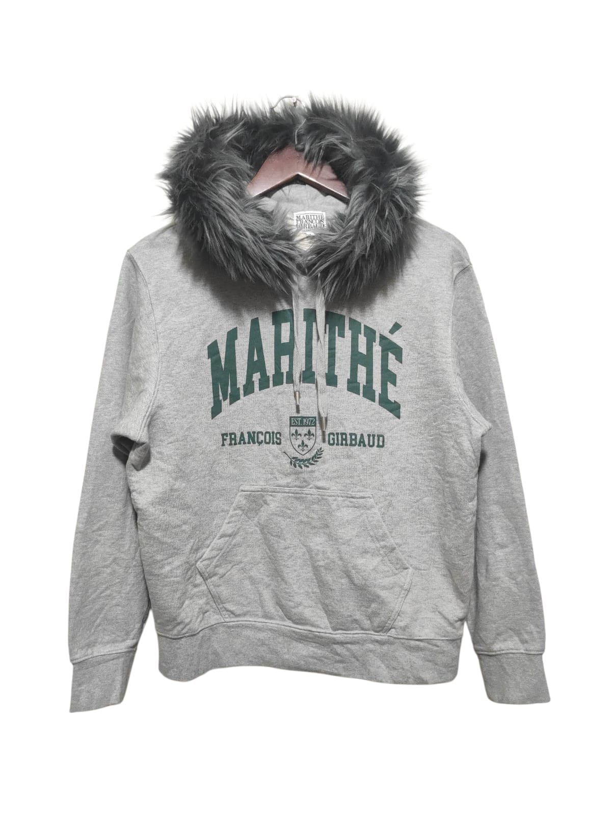 Marithe + Francois Girbaud Marithe Francois Girbaud fur hoodie ifsix LGB style Size US S / EU 44-46 / 1 - 1 Thumbnail