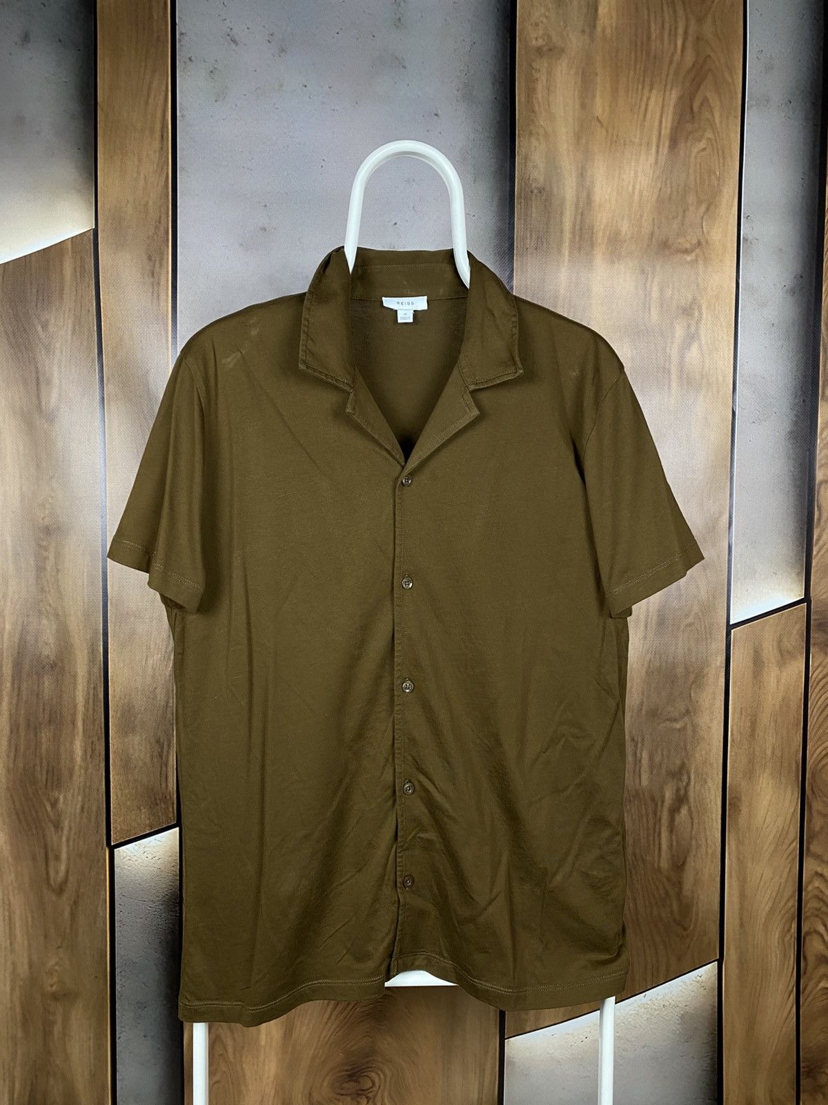 Reiss 🍇Luxury Shirt Short Sleeve Reiss🍇 Size US M / EU 48-50 / 2 - 1 Thumbnail