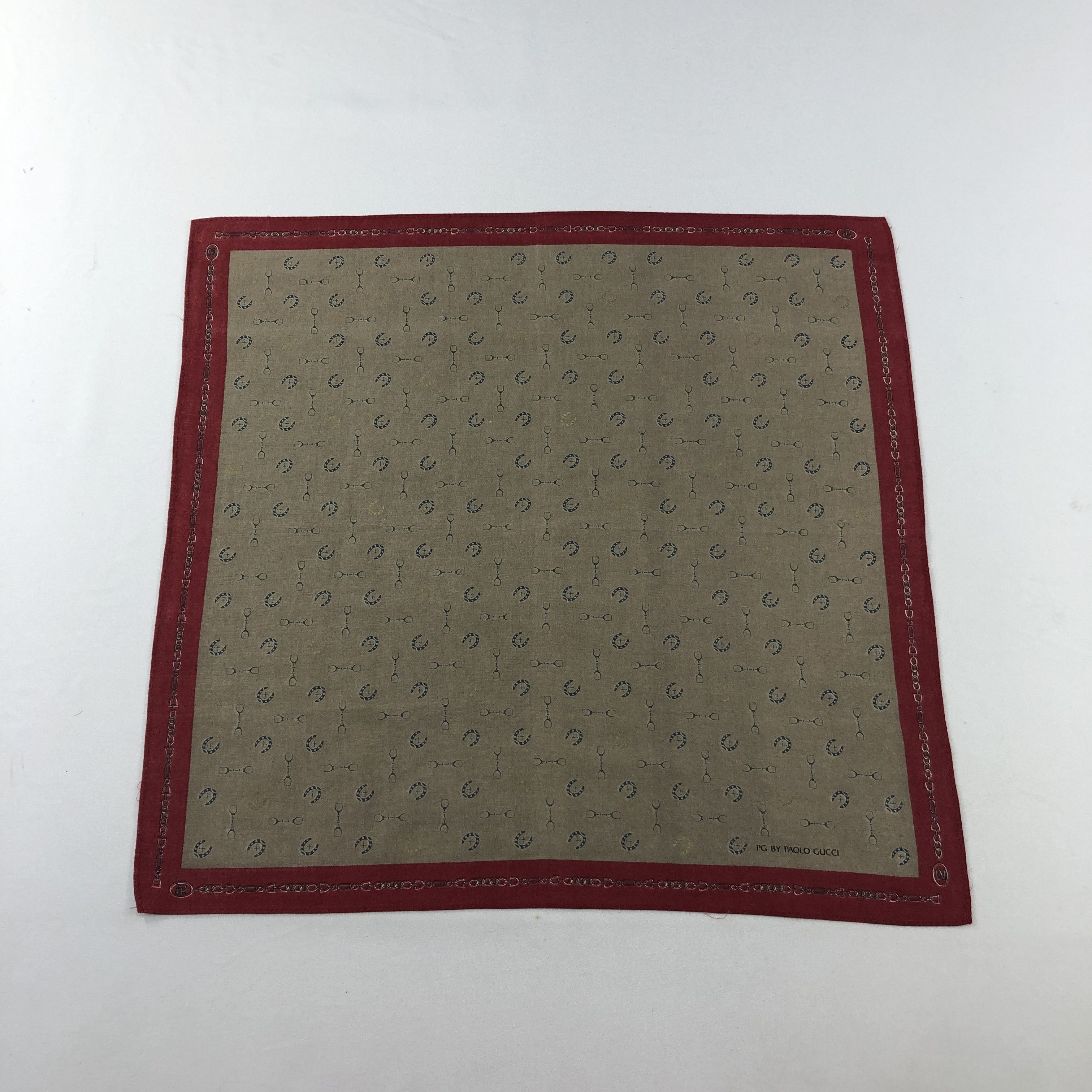 Paolo Gucci PG by Paolo Gucci Handkerchief Neckerchief Bandana H3099 Size ONE SIZE - 1 Thumbnail