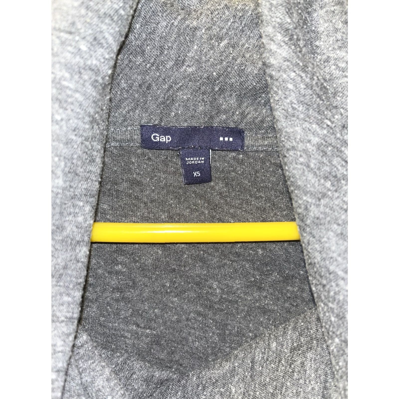 Gap Gap Women XS Gray Long Sleeve Cowl Neck Knit T-Shirt Tee Top Blouse Adjustable? No. Size XS / US 0-2 / IT 36-38 - 2 Thumbnail