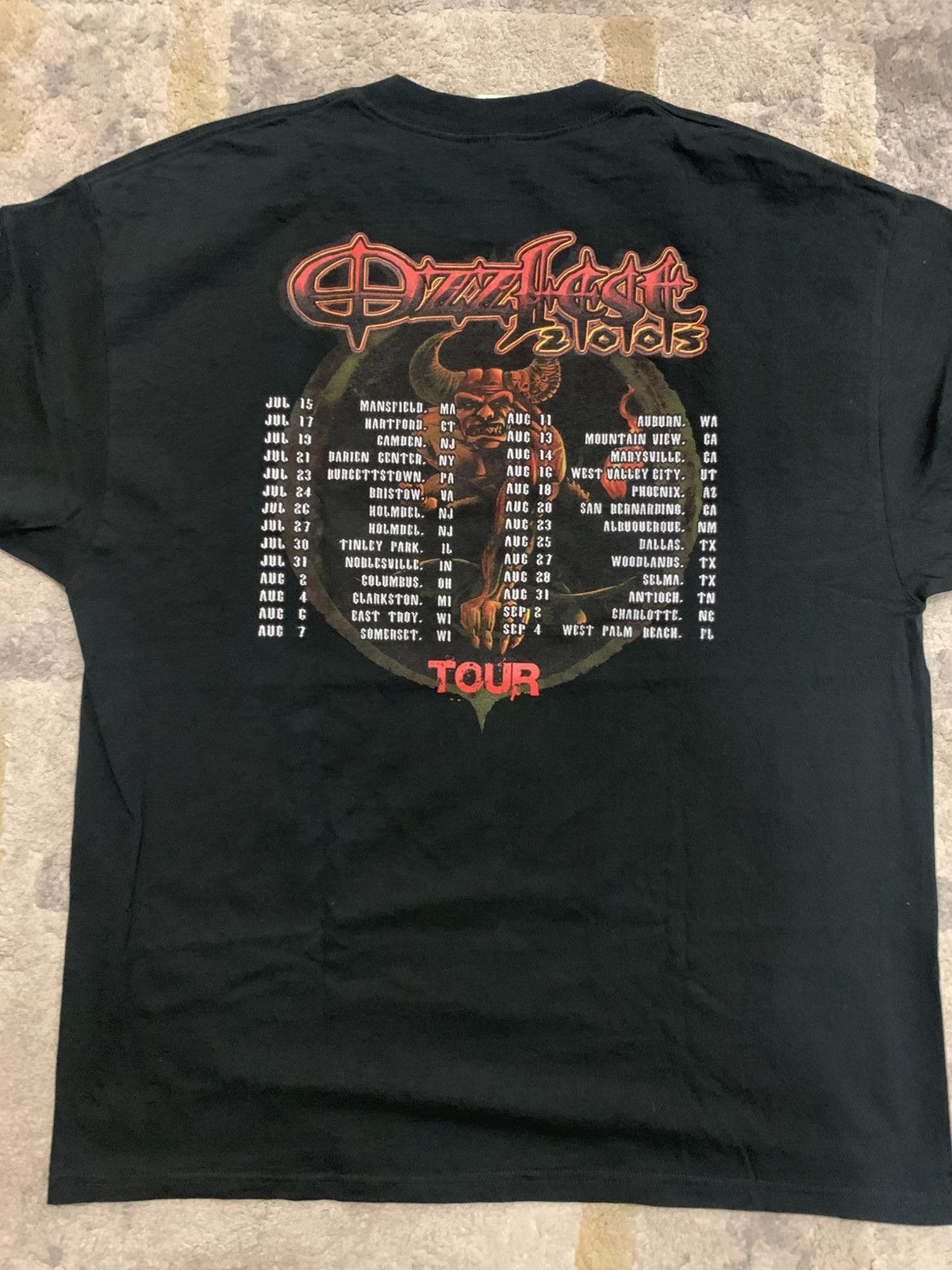 AAA OzzFest 2005 Size US XL / EU 56 / 4 - 4 Thumbnail