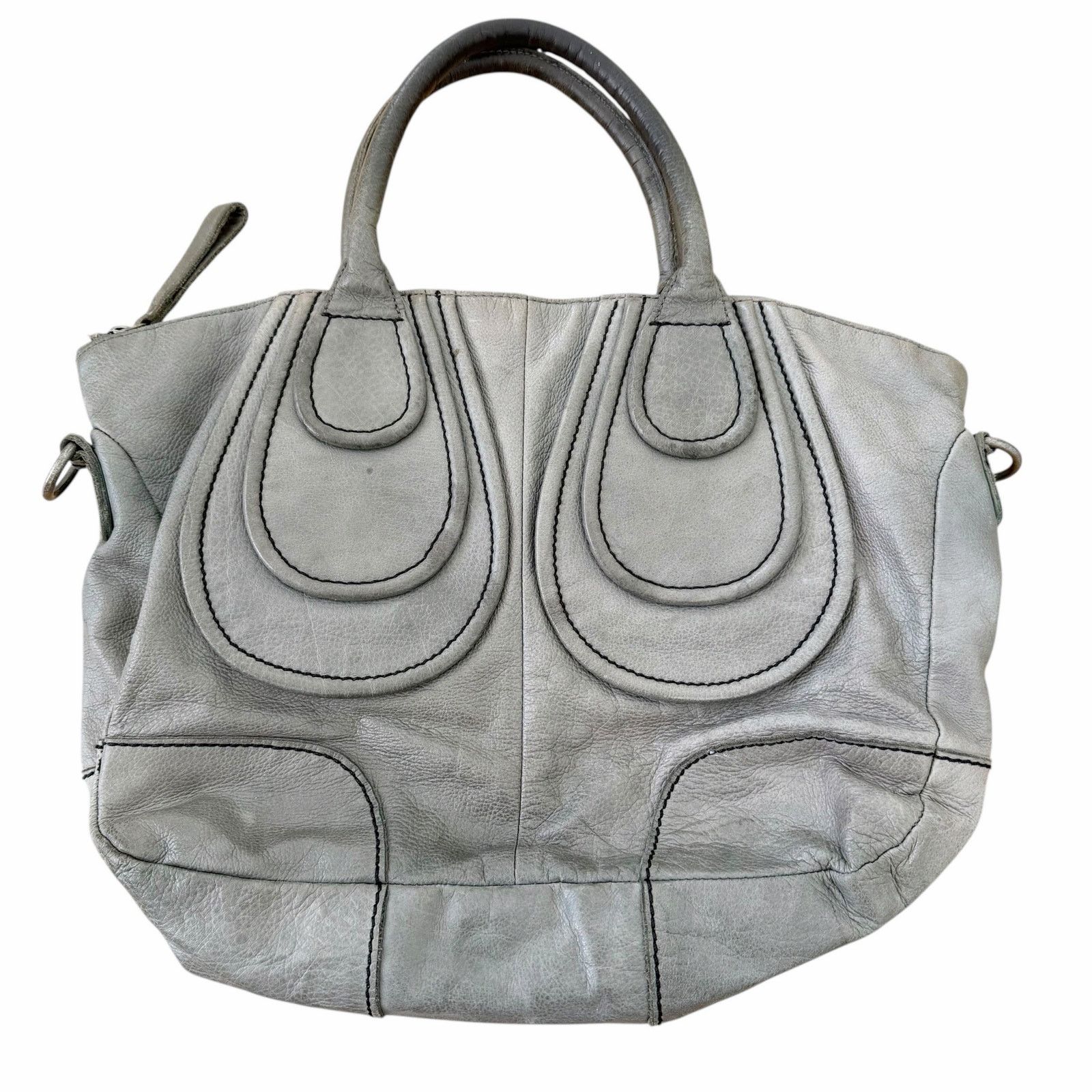 LIEBESKIND BERLIN Liebeskind Berlin Gray Leather Helene Handbag Size ONE SIZE - 2 Thumbnail