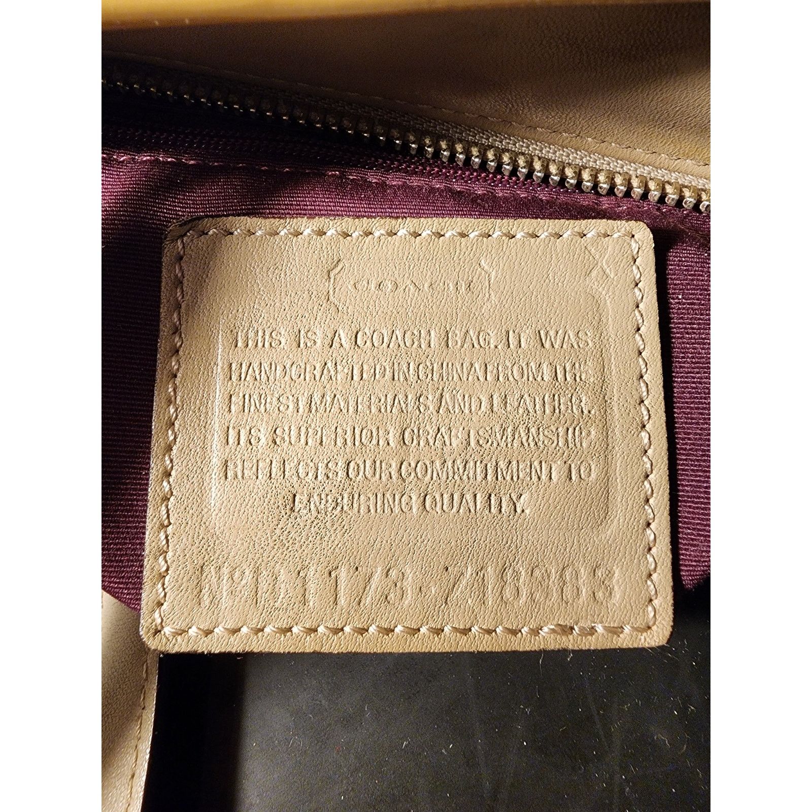 Coach Coach F10412 Gallery Hampton Tote Shoulder Bag Leatherware Size ONE SIZE - 4 Thumbnail