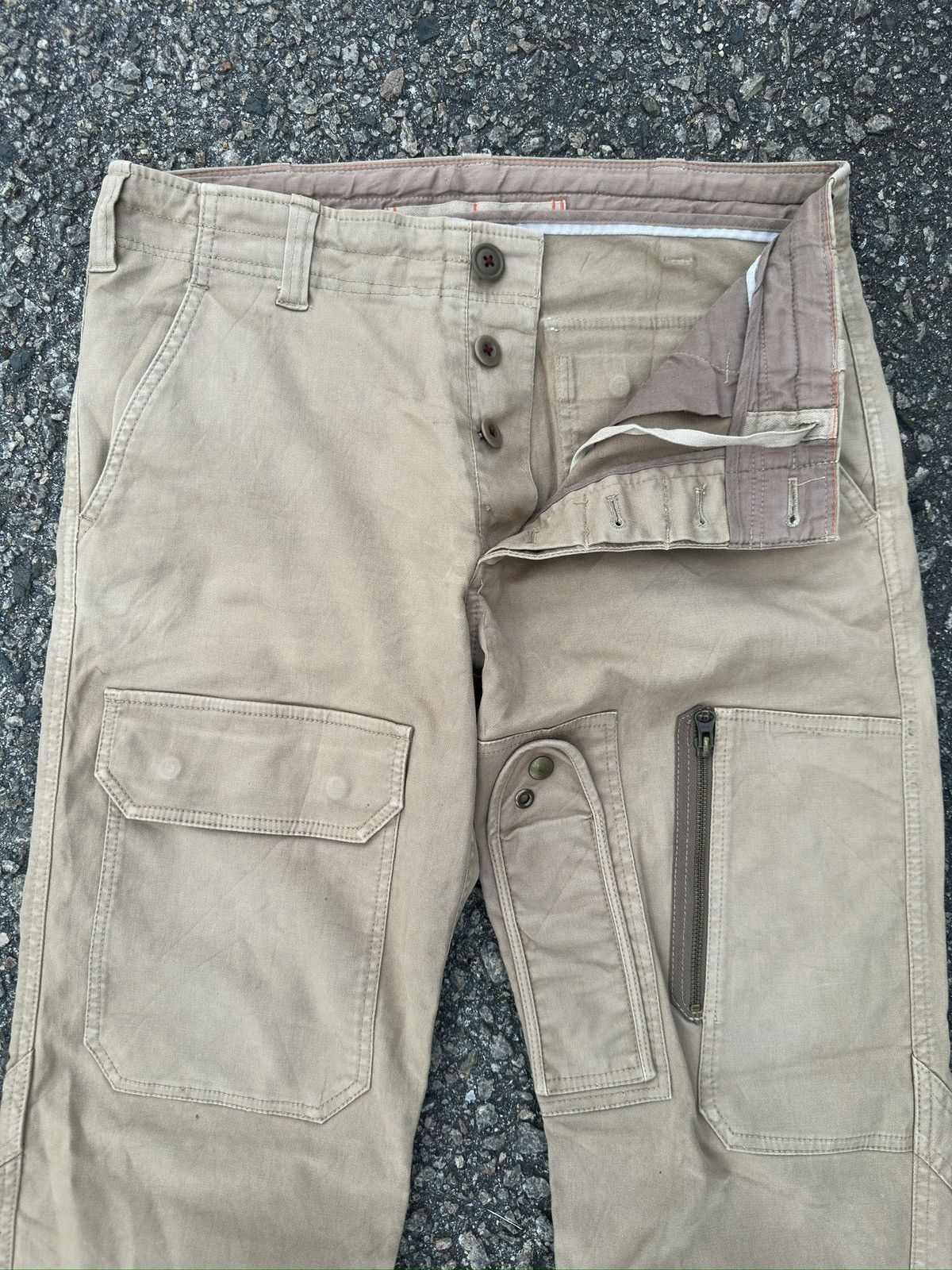 291295=Homme 💥JUST DROPPED💥Cargo Pants 291295 HOMME Multipocket Style Size US 33 - 9 Thumbnail