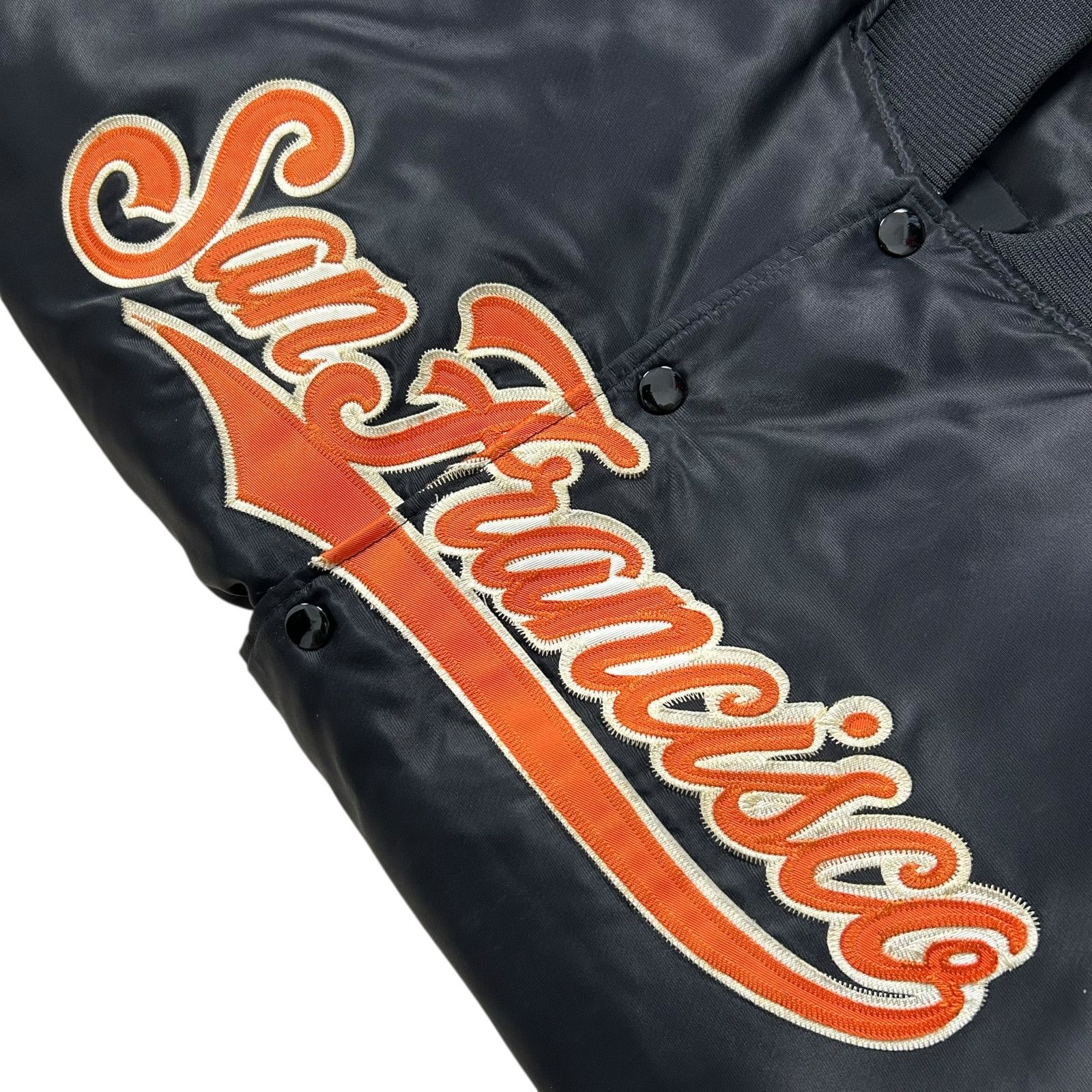 MLB VTG 90s SAN FRANCISCO GIANTS STARTER DIAMOND SATIN JACKET Size US XXL / EU 58 / 5 - 9 Thumbnail