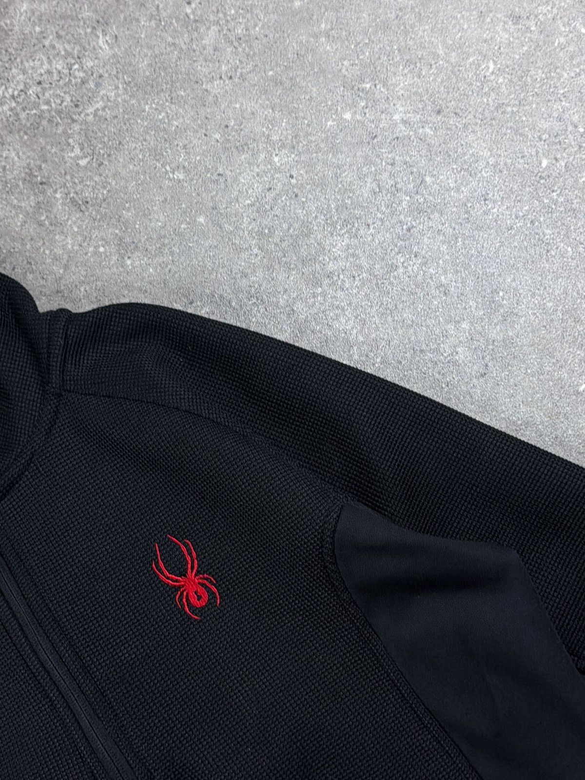 Spyder Spyder 1/3 Zip Up Embroidered Logo Black Fleece Size US S / EU 44-46 / 1 - 2 Thumbnail