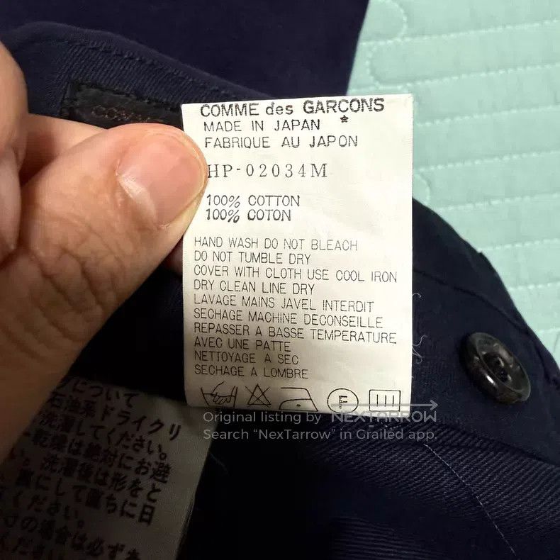 Comme des Garcons Comme Des Garcons size M Rare Purple Wide-Leg Suit Pants Size US 27 - 7 Thumbnail