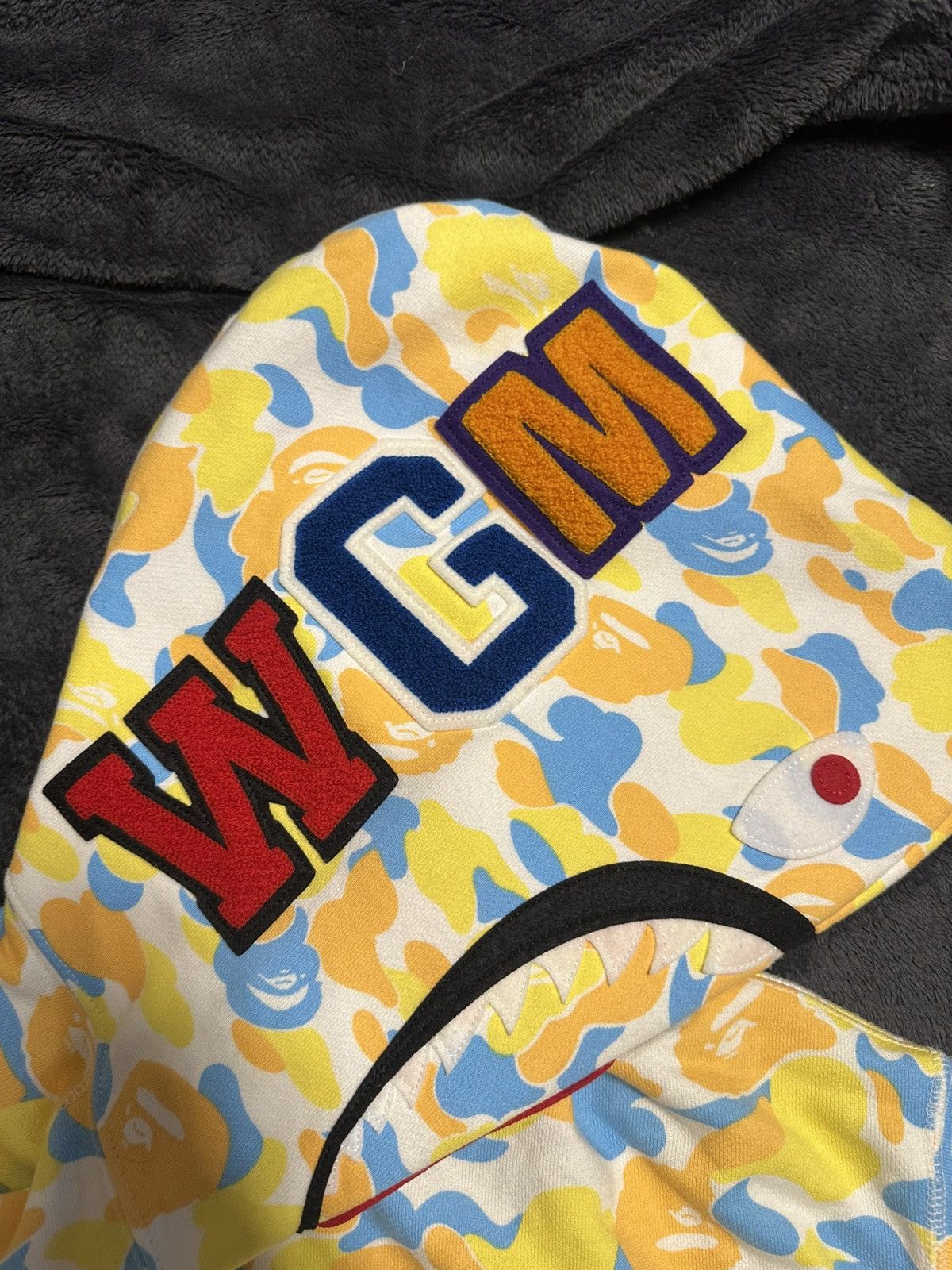 Bape Bape shark full zip Hoodie Sapporo L camo city a bathing ape Size US L / EU 52-54 / 3 - 2 Thumbnail