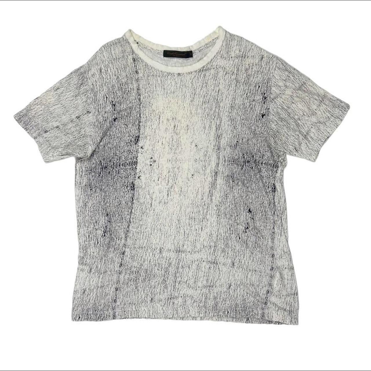 image of Undercover Abstract Tee in White, Men's (Size Medium)