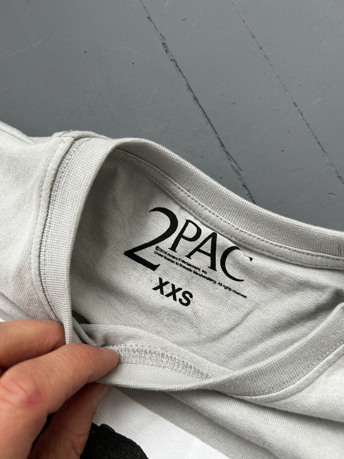 Band Tees × Rap Tees 2PAC T-shirt Size US XXS / EU 40 - 4 Thumbnail
