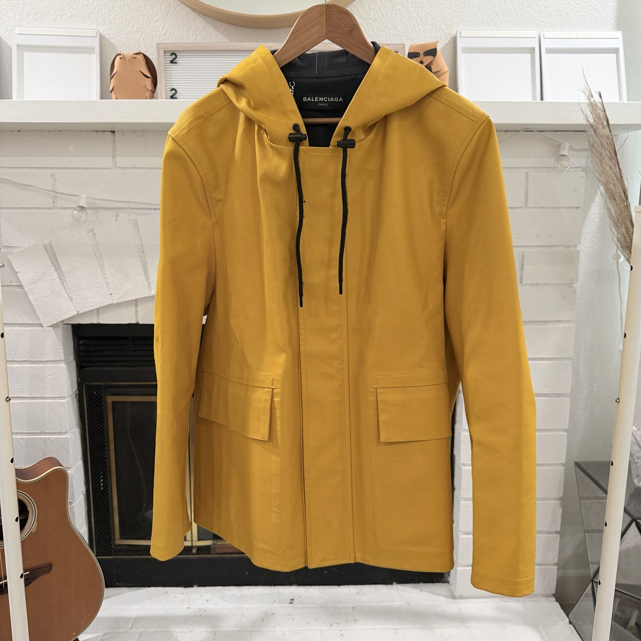 Balenciaga Runway Balenciaga Demna Gsavalia Hooded Rain Jacket Size US S / EU 44-46 / 1 - 2 Thumbnail