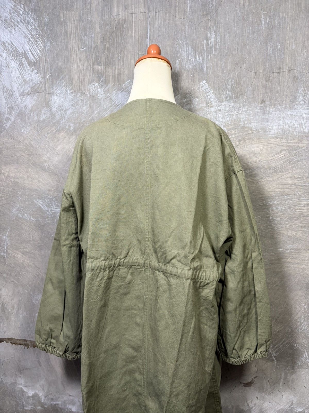 Japanese Brand Japanese Natural Couture Women Army Parka Jacket Size L / US 10 / IT 46 - 7 Thumbnail