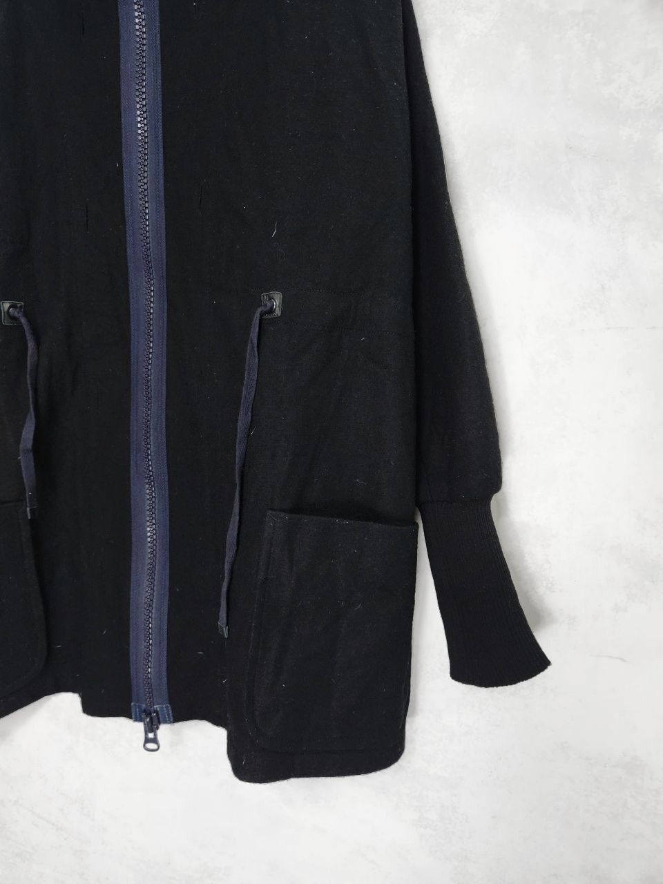 Adidas × Y-3 × Yohji Yamamoto Y-3 yohji yamamoto adidas wool designer zip up black jacket Size S / US 4 / IT 40 - 5 Thumbnail
