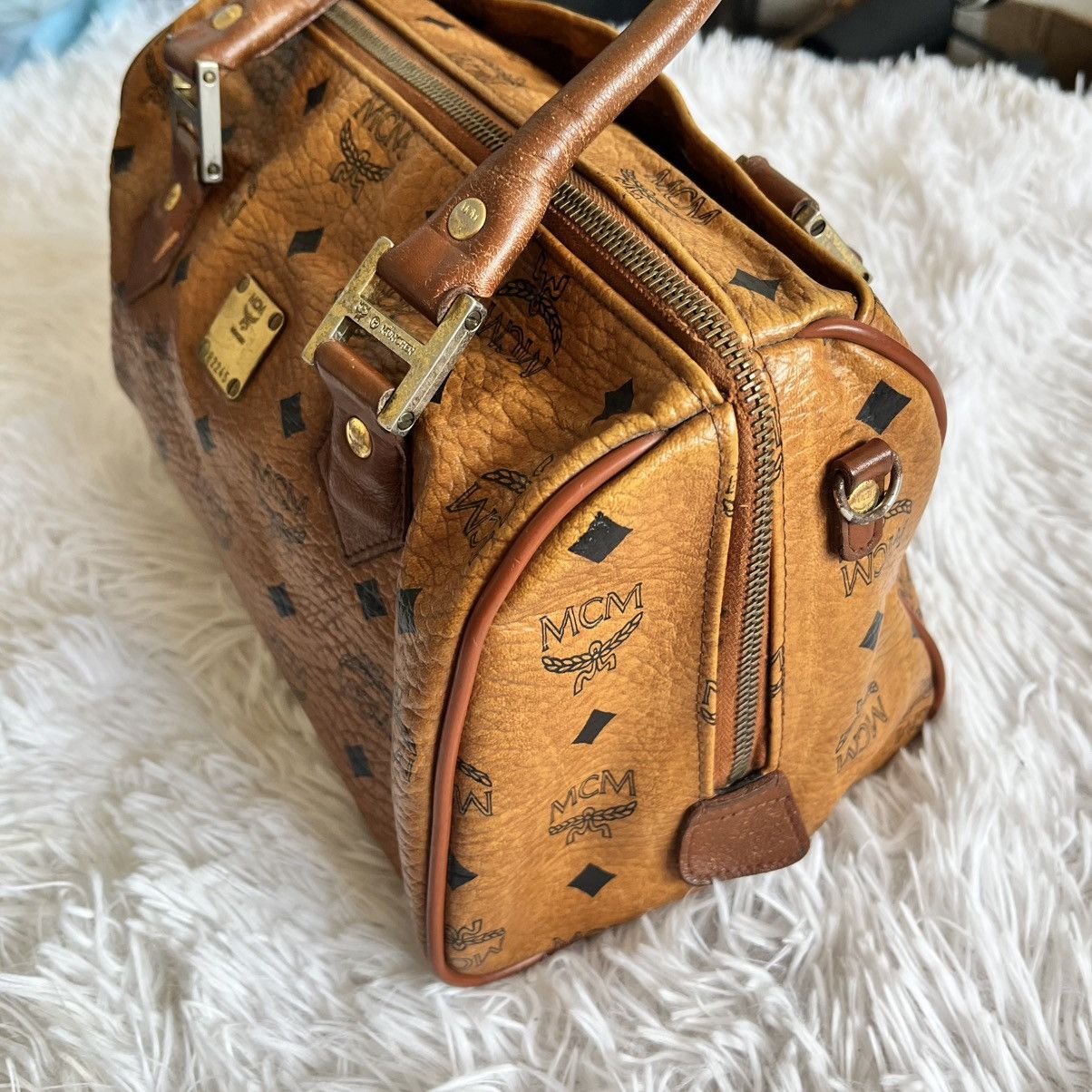 MCM VINTAGE MCM BOSTON BAG Size ONE SIZE - 4 Thumbnail