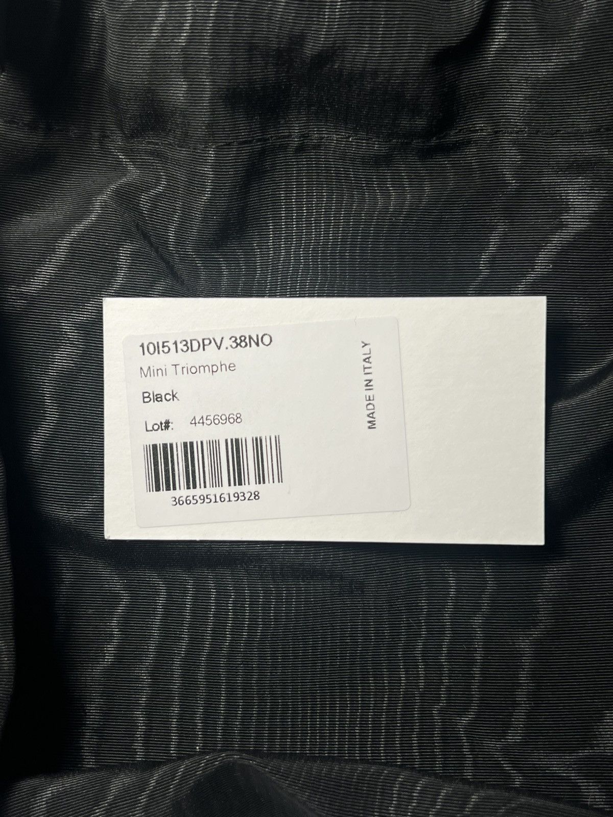 Celine Celine Mini Triomphe Bag Black Size ONE SIZE - 13 Thumbnail