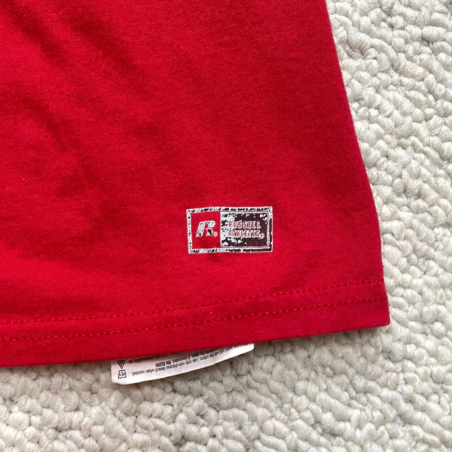 Russell Athletic Russell Athletic Shirt Mens Large Grambling 2017 Football Champions Logo SWAC Red Cotton Jersey Short Sleeve Crew Neck Size US M / EU 48-50 / 2 - 2 Thumbnail