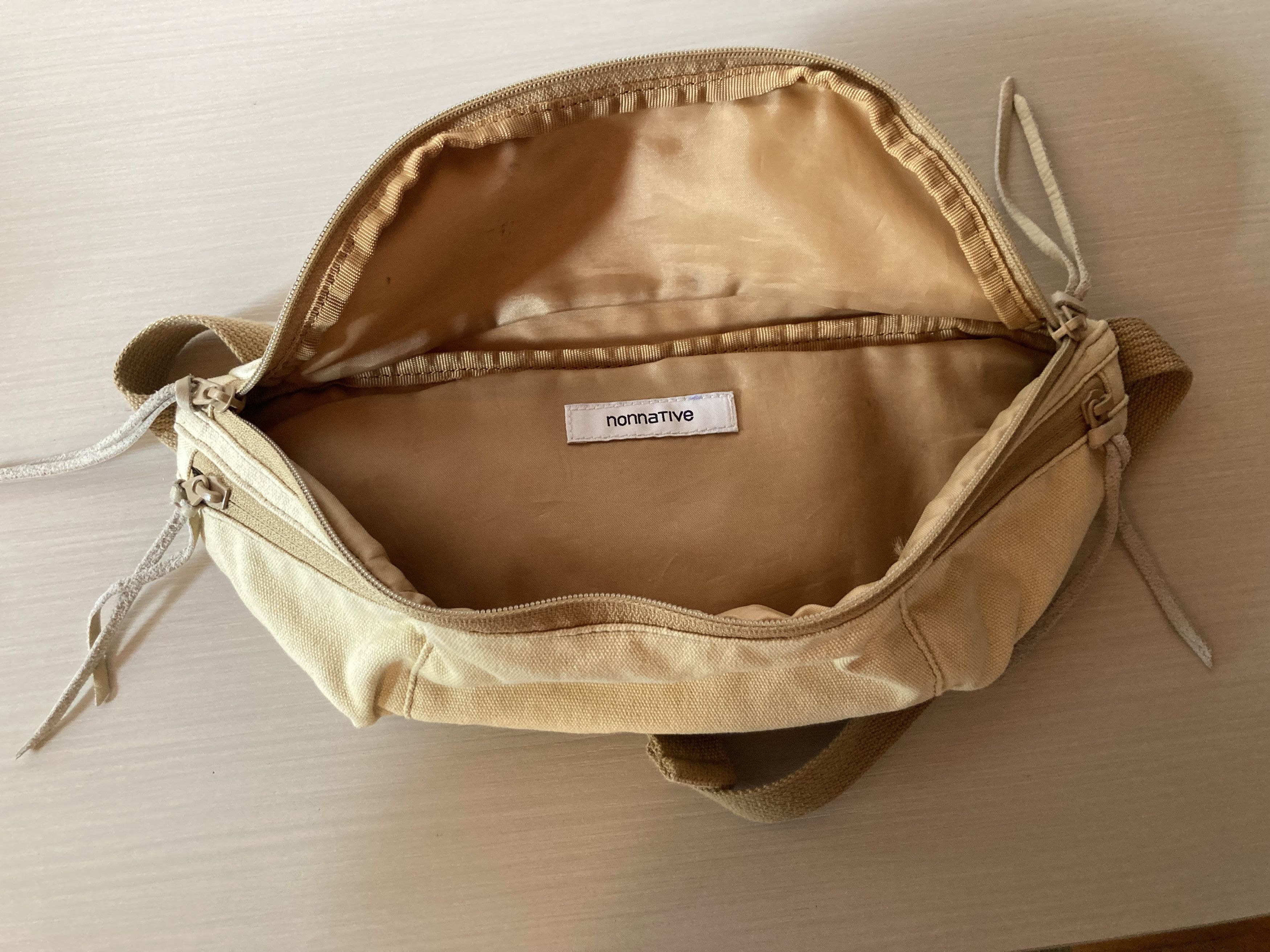 Nonnative NONNATIVE hunter waist bag in beige canvas Size ONE SIZE - 6 Thumbnail