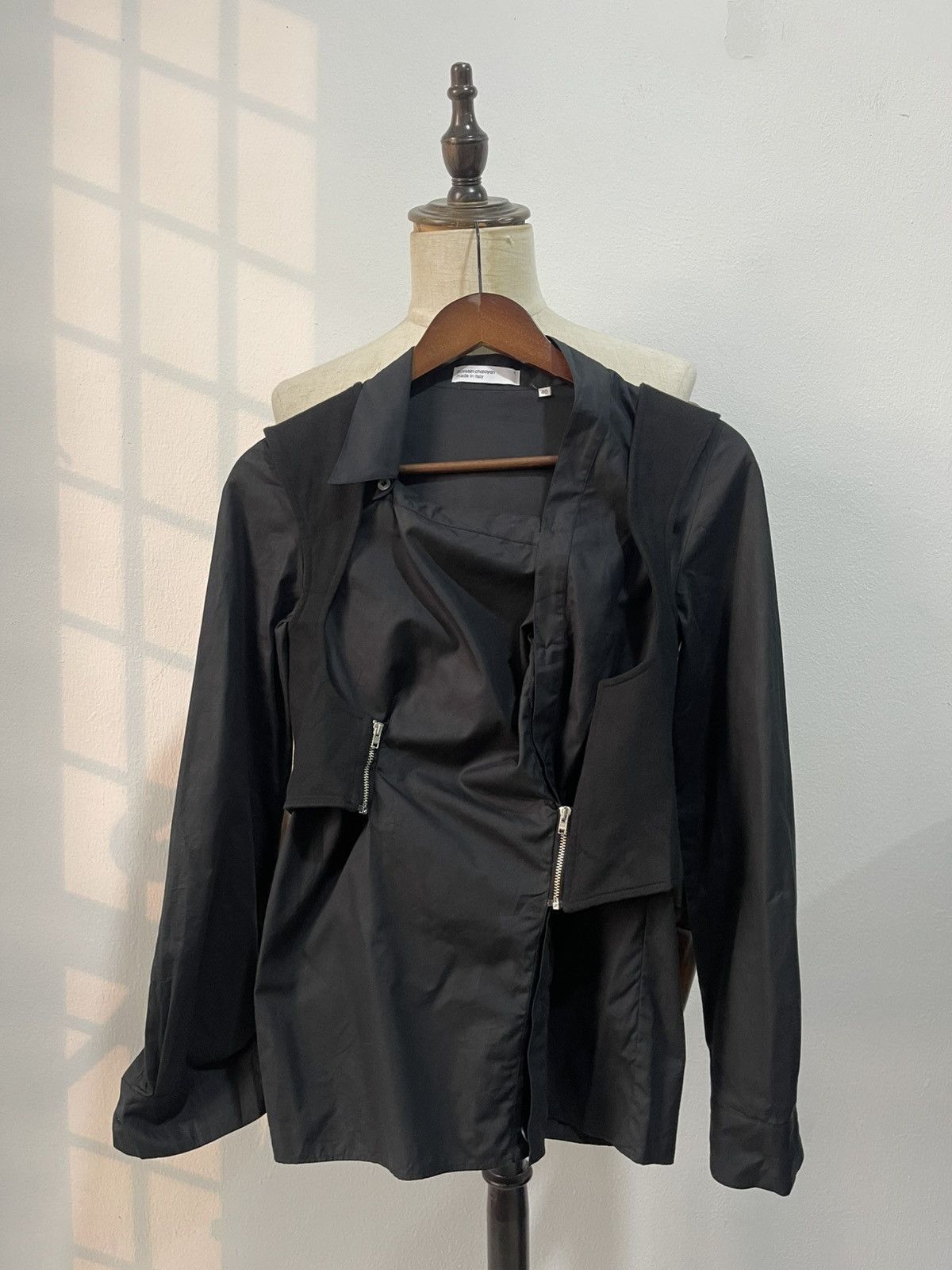 Hussein Chalayan 2003 Hussien Chalayan Asymmetrical Shirt Runway 10 Size M / US 6-8 / IT 42-44 - 10 Thumbnail