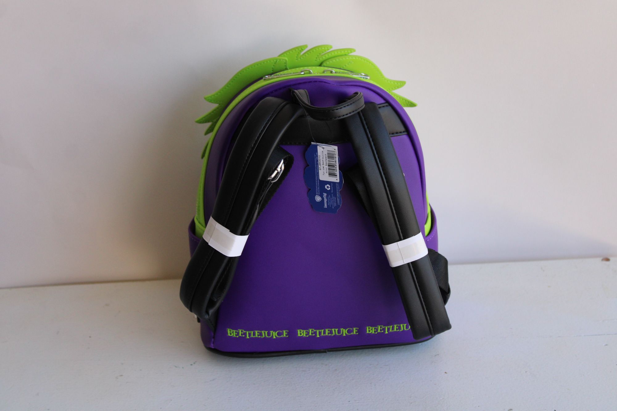 Other Loungefly Beetlejuice Backpack, New With Tags, Green and Pur Size ONE SIZE - 7 Thumbnail