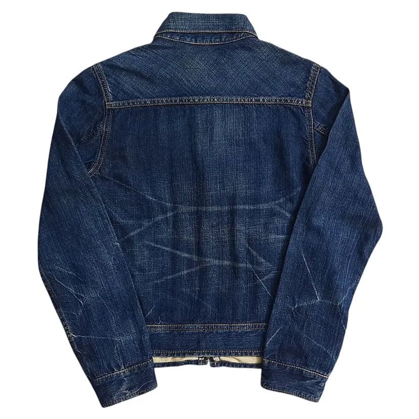 Beams Plus × Orslow Omnigod Japan Double Pleated Type 1 Denim Zip Jacket Size US XS / EU 42 / 0 - 2 Thumbnail