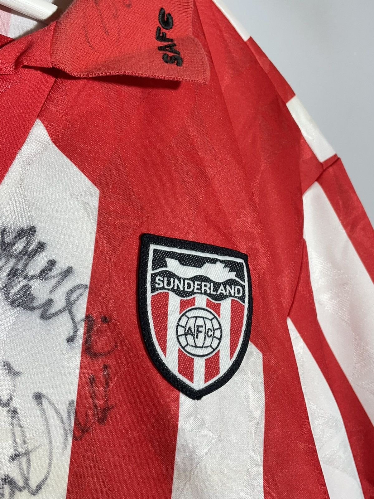 Vintage Sunderland 1994/96 Vintage Y2k Streetwear Football Shirt Size US L / EU 52-54 / 3 - 4 Thumbnail