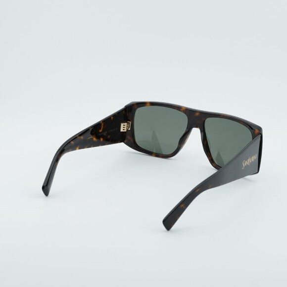 Saint Laurent Paris Saint Laurent SL832 002 Sunglasses Havana Square Frame, Grey Size ONE SIZE - 9 Thumbnail