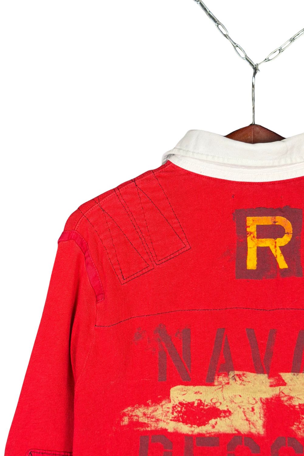 Polo Ralph Lauren ss07 PRL Naval Rescue Flight Deck Commander Rugby shirt Size US M / EU 48-50 / 2 - 19 Thumbnail
