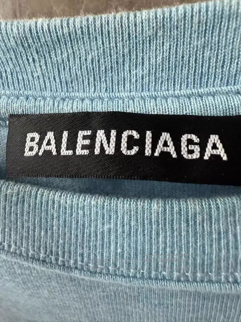 Balenciaga Balenciaga Haze Blue Coca-Cola Short Sleeve Size US XS / EU 42 / 0 - 6 Thumbnail