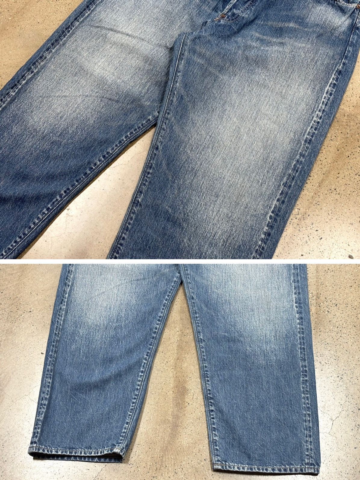 A.PRESSE A.PRESSE 25AW No.22 Washed Wide Denim Pants Size US 34 / EU 50 - 5 Thumbnail