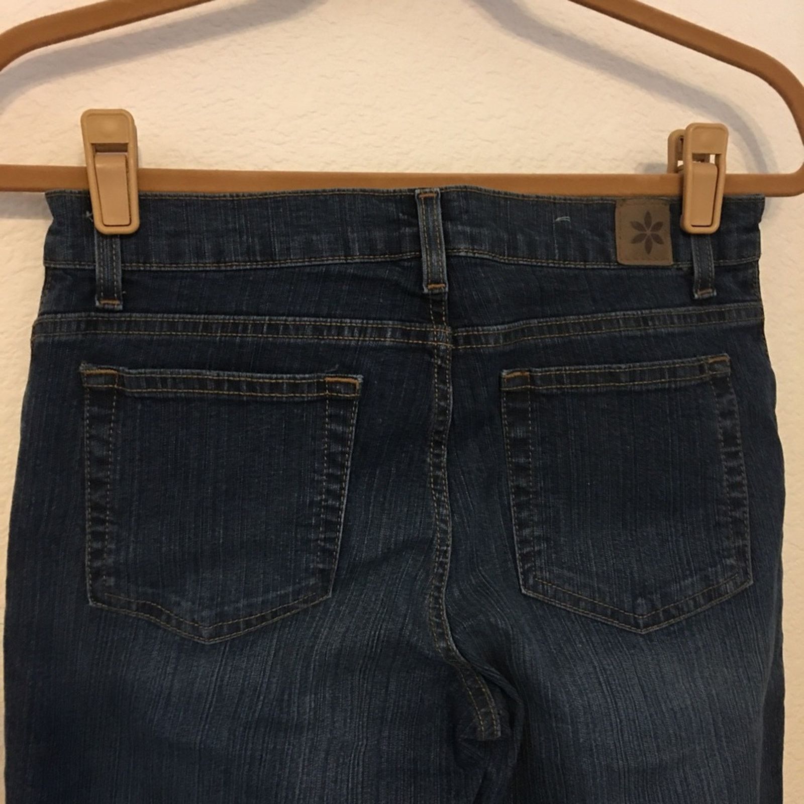 Designer SO dark wash classic five pocket stretch jeans Size 30" / US 8 / IT 44 - 5 Thumbnail